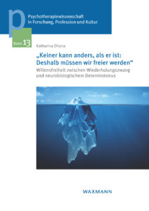Cover der Dissertation „Keiner kann anders, als er ist“